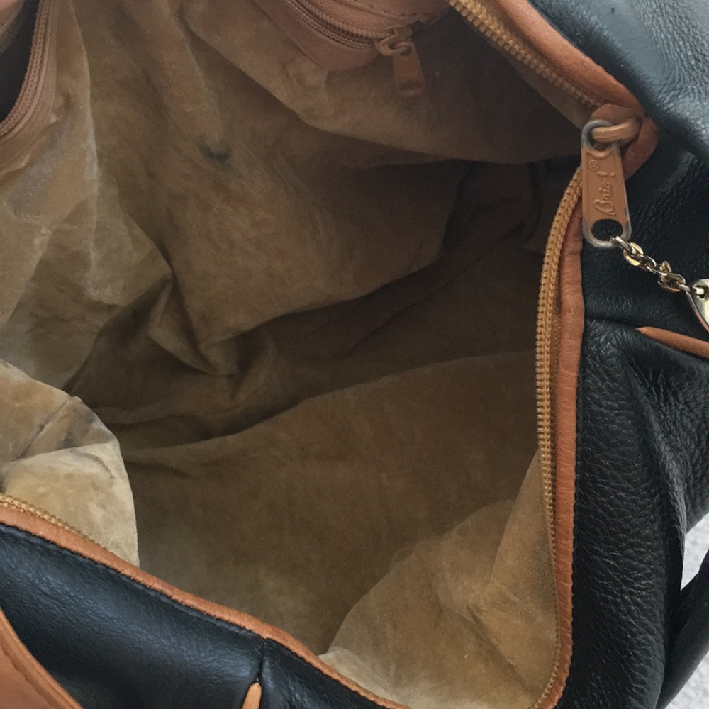 Vintage Brio Leather Hobo Purse - Picture 11 of 15